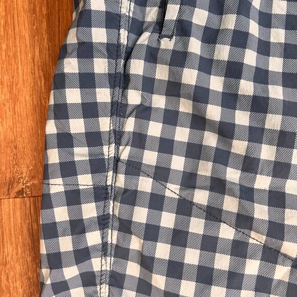 Relwen Blue Gingham Air-Stretch Hybrid Windshort Trunks Sz XL - Picture 5 of 13